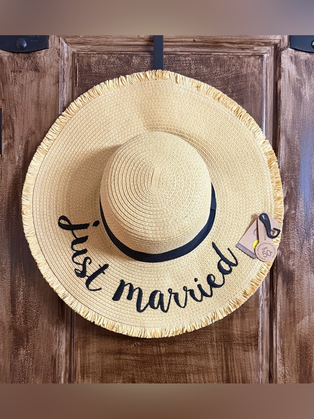 Just Married C.C. Flop hat.